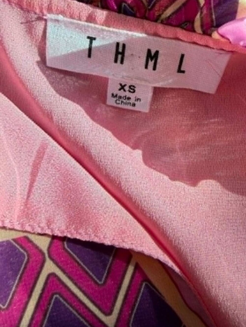TMHL Colorful Geometric Pattern Mini Dress - Picture 5 of 5